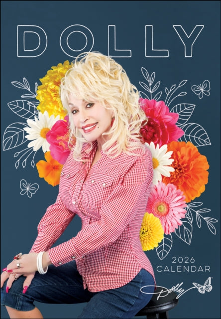 Book cover of: Dolly Parton 2026 Monthly Pocket Planner Calendar