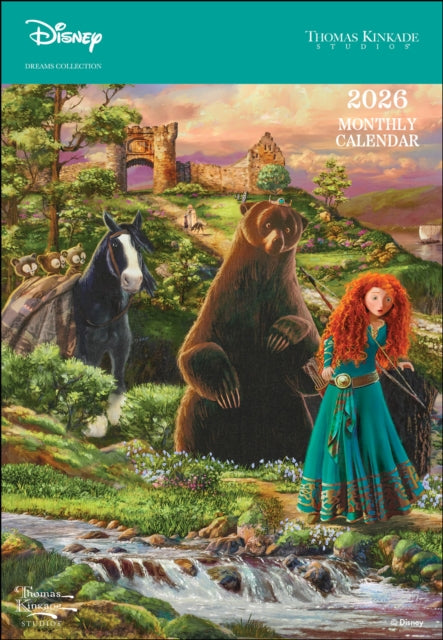 Book cover of: Disney Dreams Collection by Thomas Kinkade 2026 Monthly Pocket Planner Calendar