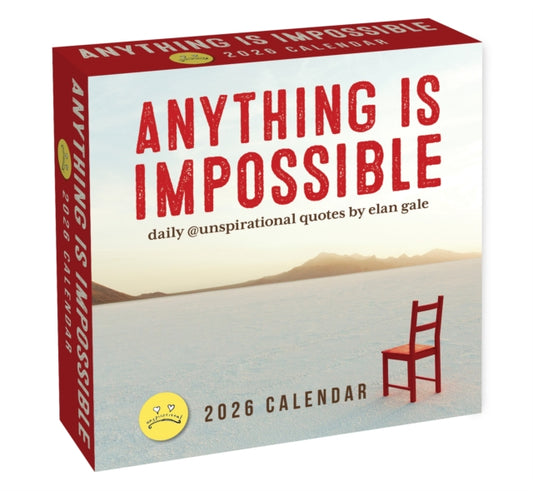 Book cover of: Unspirational 2026 Day-to-Day Calendar