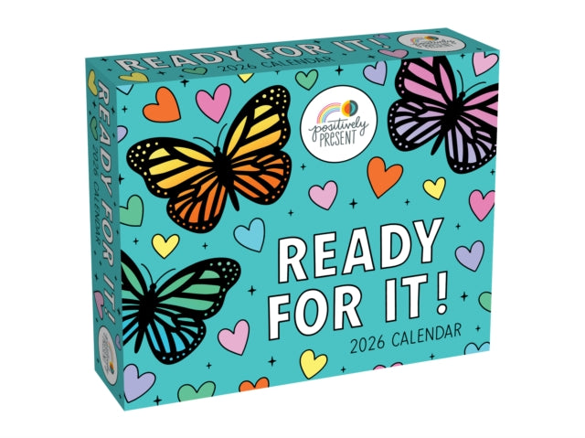 Book cover of: Positively Present 2026 Day-to-Day Calendar