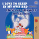 Book cover of: I Love to Sleep in My Own Bed (English Afrikaans Bilingual Book for Kids). By: Shelley Admont