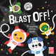 Book cover of: Space Baby: Blast Off!. By: Pat-a-Cake