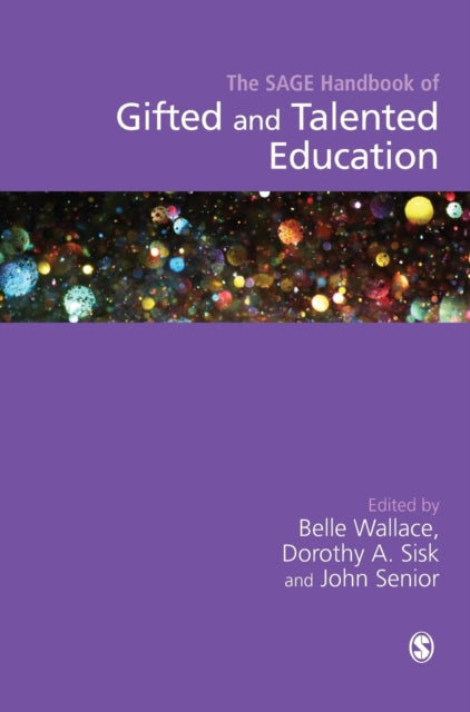 Book cover of: SAGE Handbook of Gifted and Talented Education. By: Belle Wallace
