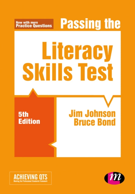 Book cover of: Passing the Literacy Skills Test. By: Jim Johnson