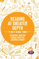 Book cover of: Reading at Greater Depth in Key Stage 2. By: Suzanne Horton