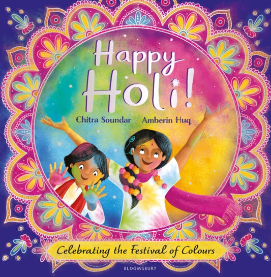 Book cover of: Happy Holi!. By: Chitra Soundar