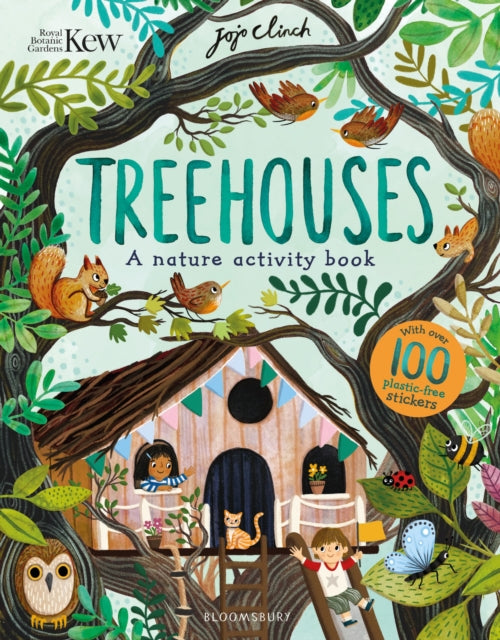 KEW Treehouses Sticker Activity Book 9781526662248 Jojo Clinch