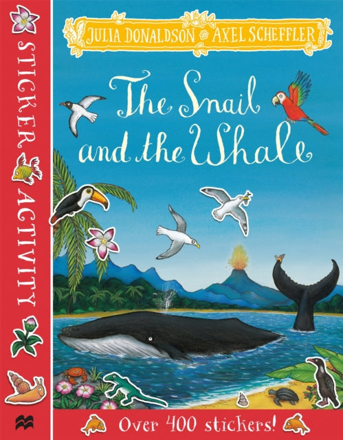 Snail and the Whale Sticker Book 9781529054293 Julia Donaldson