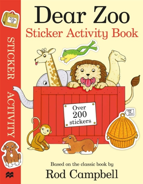 Dear Zoo Sticker Activity Book 9781529074680 Rod Campbell