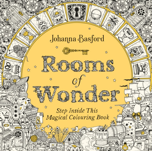 Rooms of Wonder, Step Inside this Magical Colouring Book 9781529148305 Johanna Basford
