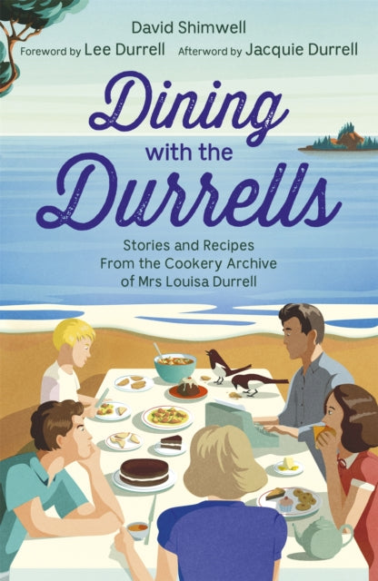 Book cover of: Dining with the Durrells. By: David Shimwell