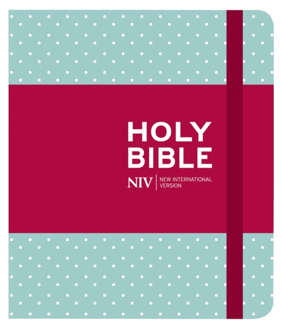 Book cover of: NIV Journalling Mint Polka Dot Cloth Bible. By: New International Version