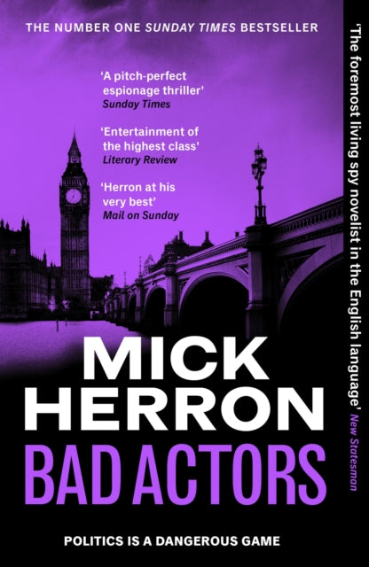 Bad Actors, The Instant #1 Sunday Times Bestseller 9781529378726 Mick Herron