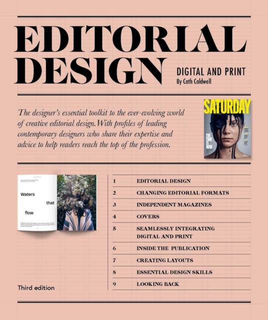 Book cover of: Editorial Design Third Edition. By: Cath Caldwell