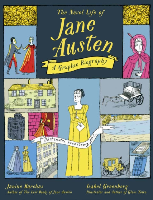 Book cover of: Novel Life of Jane Austen. By: Janine Barchas