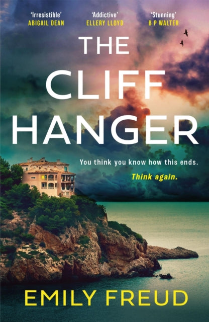 Cliffhanger, a thrilling summer read with a twist you won't see coming 9781529438154 Emily Freud