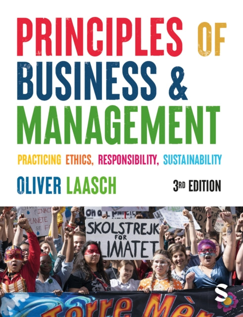 Book cover of: Principles of Business & Management. By: Oliver Laasch