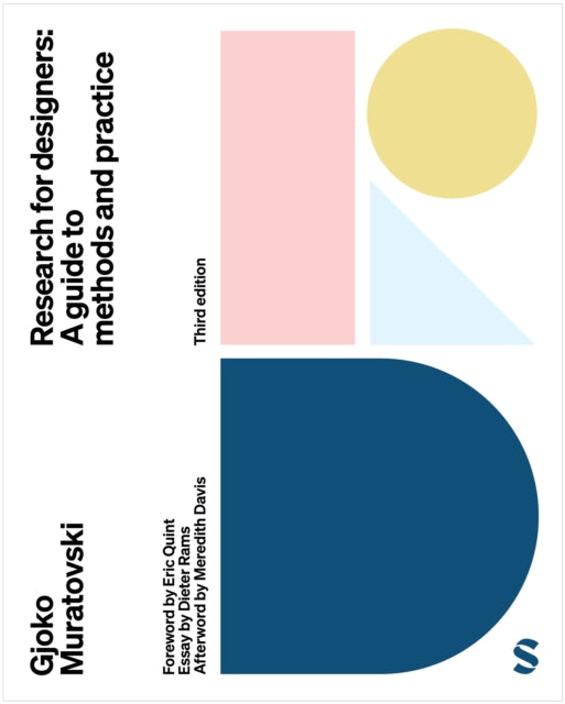 Book cover of: Research for Designers. By: Gjoko Muratovski