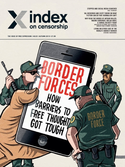 Book cover of: Border forces: how barriers to free thought got tough. By: Rachael Jolley