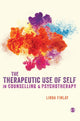 Book cover of: Therapeutic Use of Self in Counselling and Psychotherapy. By: Linda Finlay