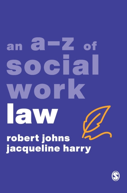 Book cover of: A-Z of Social Work Law. By: Robert Johns
