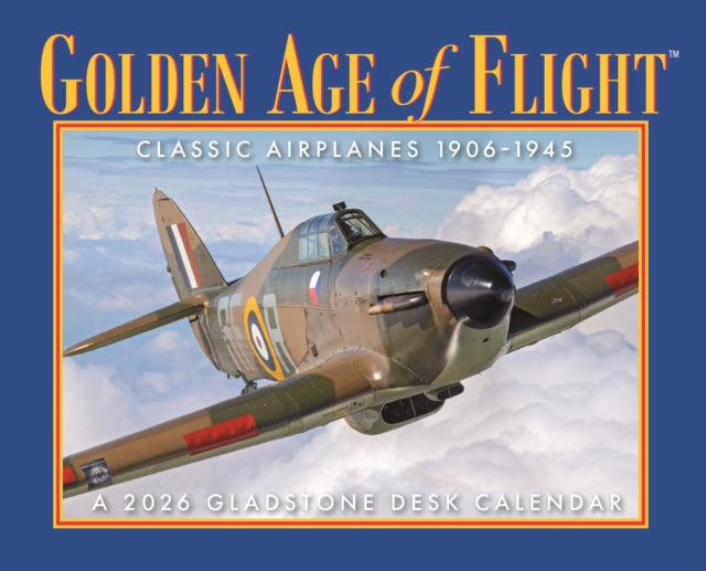 Book cover of: Golden Age Of Flight Box Calendar 2026