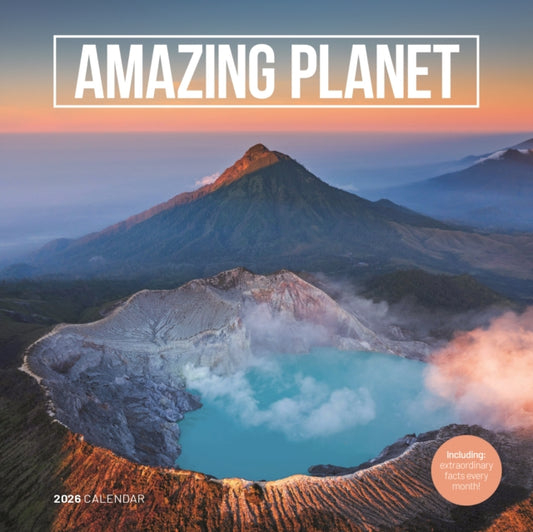 Book cover of: Amazing Planet Square Wall Calendar 2026
