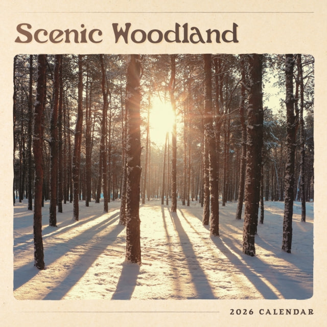 Book cover of: Scenic Woodland Square Wall Calendar 202