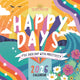 Book cover of: Happiness Club Square Wall Calendar 2026