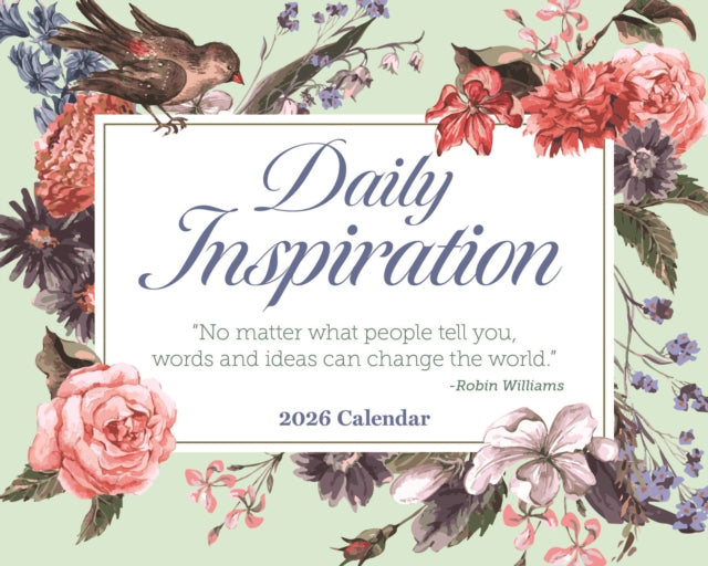 Book cover of: Daily Inspiration Box Calendar 2026