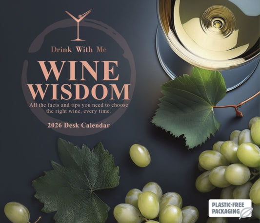Book cover of: Wine Wisdom Box Calendar 2026