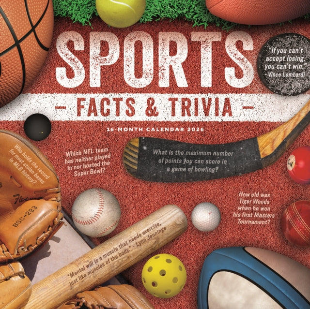 Book cover of: Sports Facts & Trivia Square Wall Sunday