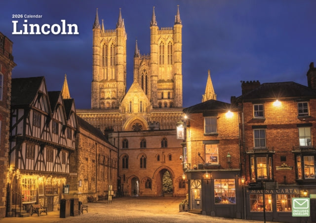 Book cover of: Lincoln A4 Calendar 2026