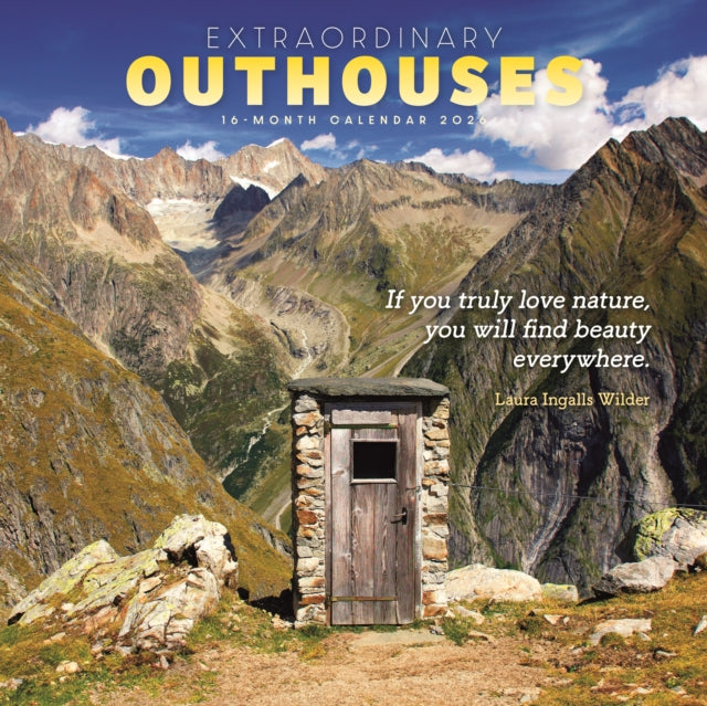 Book cover of: Extraordinary Outhouses Square Wall Sund