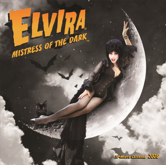 Book cover of: Elvira Square Wall Sunday Start Calendar