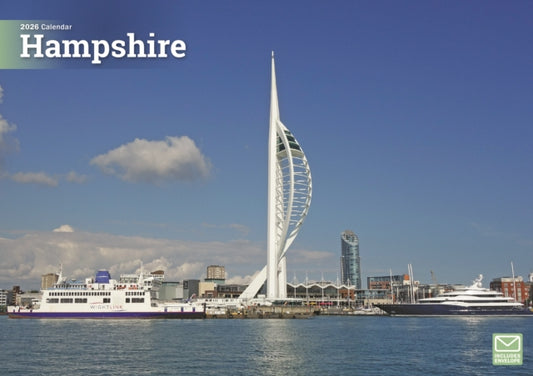 Book cover of: Hampshire A4 Calendar 2026