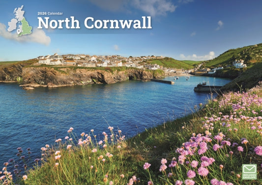 Book cover of: North Cornwall A4 Calendar 2026