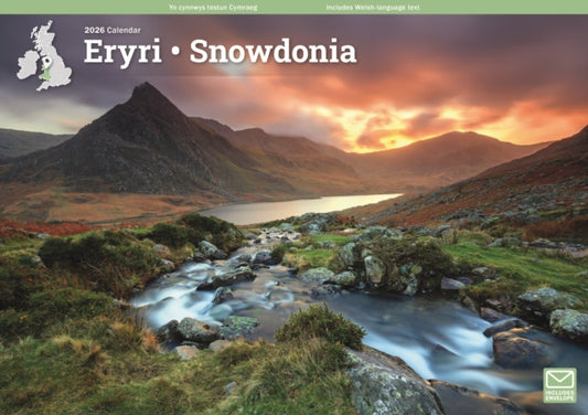 Book cover of: Snowdonia A4 Calendar 2026