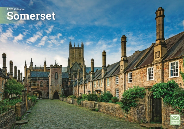 Book cover of: Somerset A4 Calendar 2026