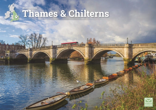 Book cover of: Thames Chilterns A4 Calendar 2026