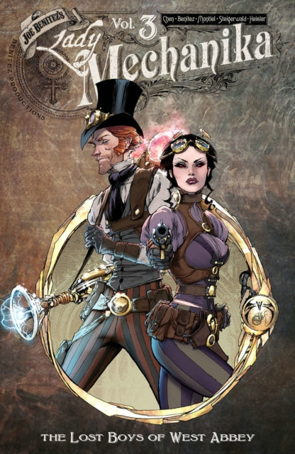 Book cover of: Lady Mechanika, Volume 3. By: Joe Benitez