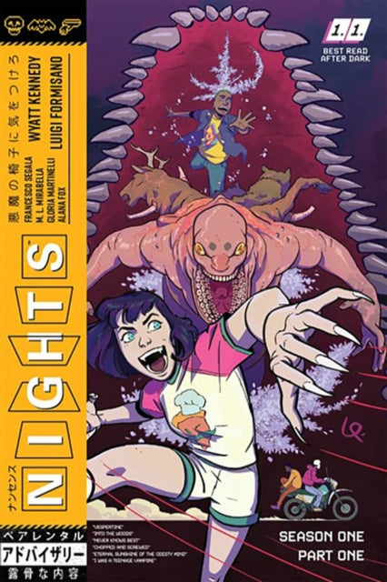 Book cover of: Nights Volume 1. By: Wyatt Kennedy