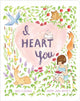 Book cover of: I Heart You. By: Meg Fleming