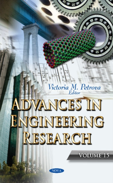 Book cover of: Advances in Engineering Research. By: Victoria M. Petrova