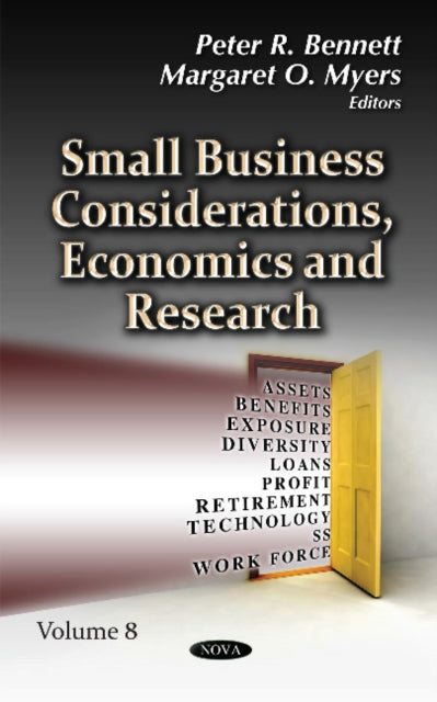 Book cover of: Small Business Considerations, Economics & Research. By: Peter R. Bennett