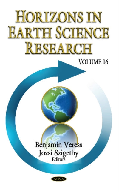 Book cover of: Horizons in Earth Science Research. By: Benjamin Veress