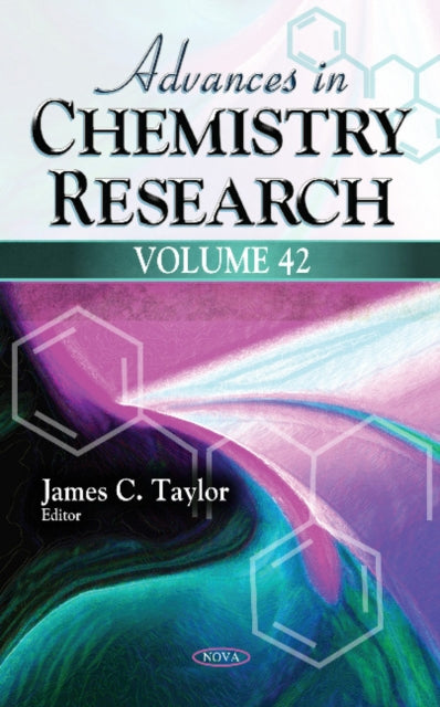 Book cover of: Advances in Chemistry Research. By: Taylor, James C.