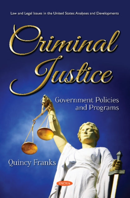 Book cover of: Criminal Justice. By: Quincy Franks