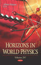 Book cover of: Horizons in World Physics. Volume 297. By: Albert Reimer