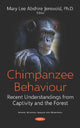 Book cover of: Chimpanzee Behaviour. By: Mary Lee Abshire Jensvold